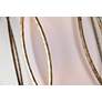 3_Sausalito 28 1/4" High 4-Light Silver Gold Pendant Light more views