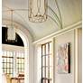 4_Sausalito 28 1/4" High 4-Light Silver Gold Pendant Light more views