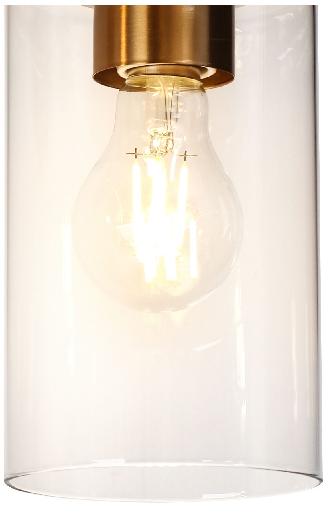 Sauvignon 3-Light Gold Glass Bath Lights - Made to Order