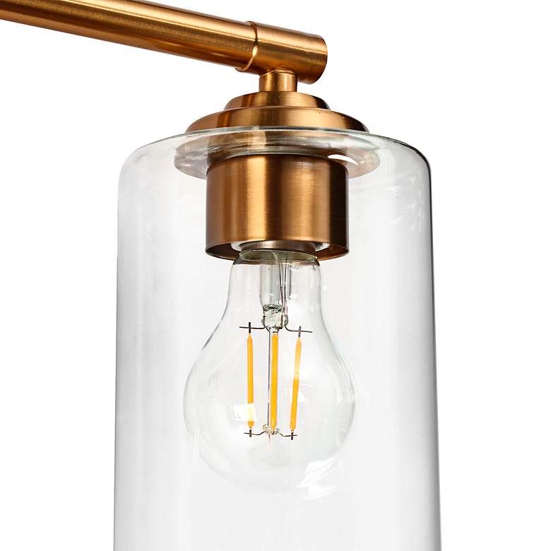 Image 6 Sauvignon 3-Light Gold Glass Bath Lights more views