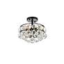 Thumbnail4 of Savannah 12" Flush Mount In Black more views