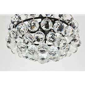 Image5 of Savannah 12" Flush Mount In Black more views