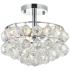 Savannah 12" Wide Chrome Ceiling Light