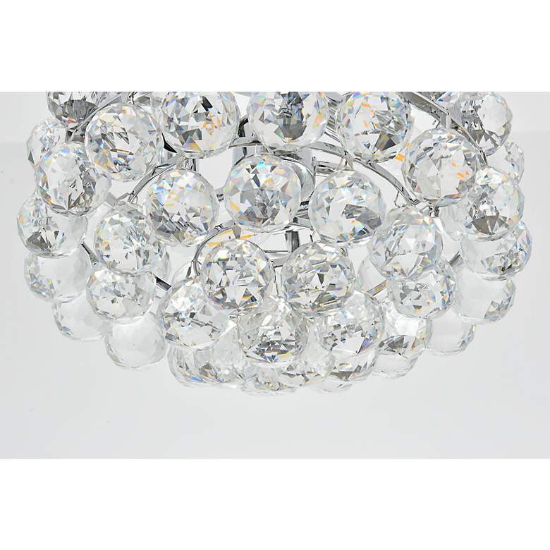 Image 4 Savannah 12" Wide Chrome Ceiling Light more views