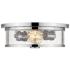 Savannah 13 3/4" Wide Chrome 2-Light Ceiling Light