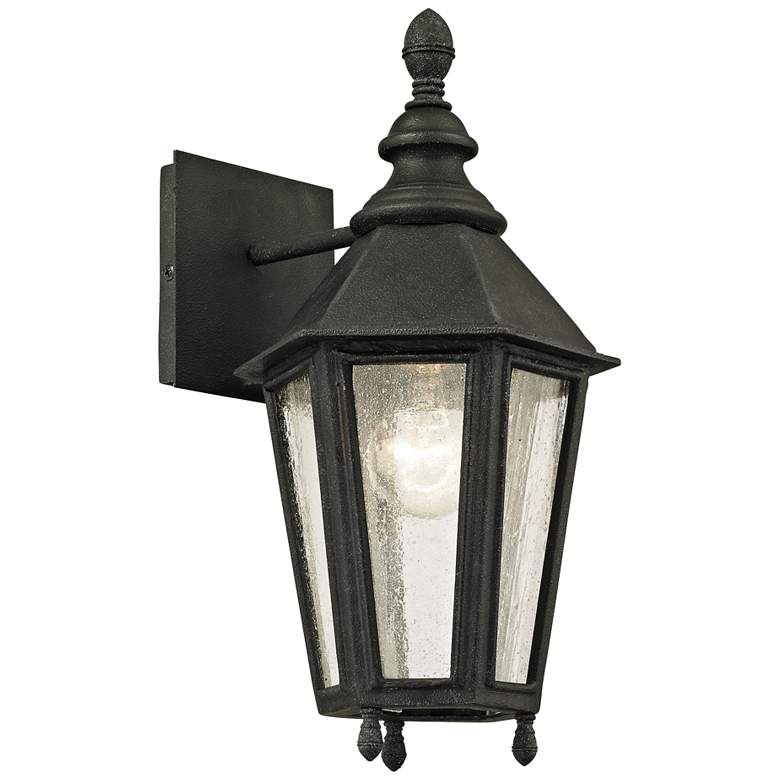 Image 1 Savannah 14 3/4" High Vintage Iron Outdoor Wall Light