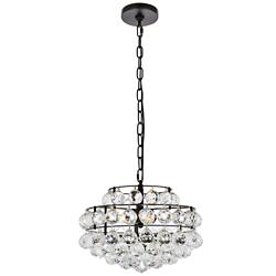 Savannah 14" Pendant In Black
