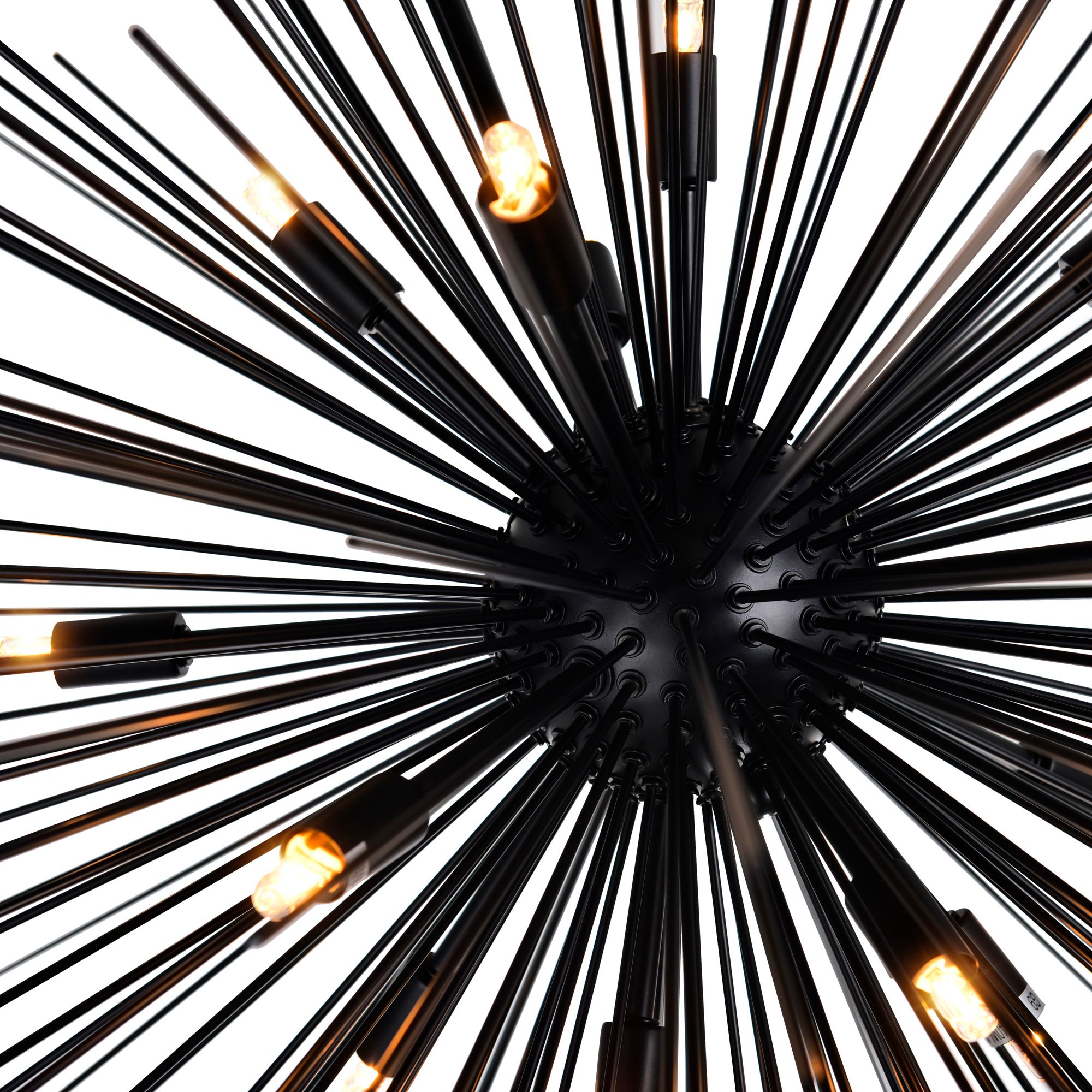 Image 3 Savannah 14 Light 40in Black Chandelier more views