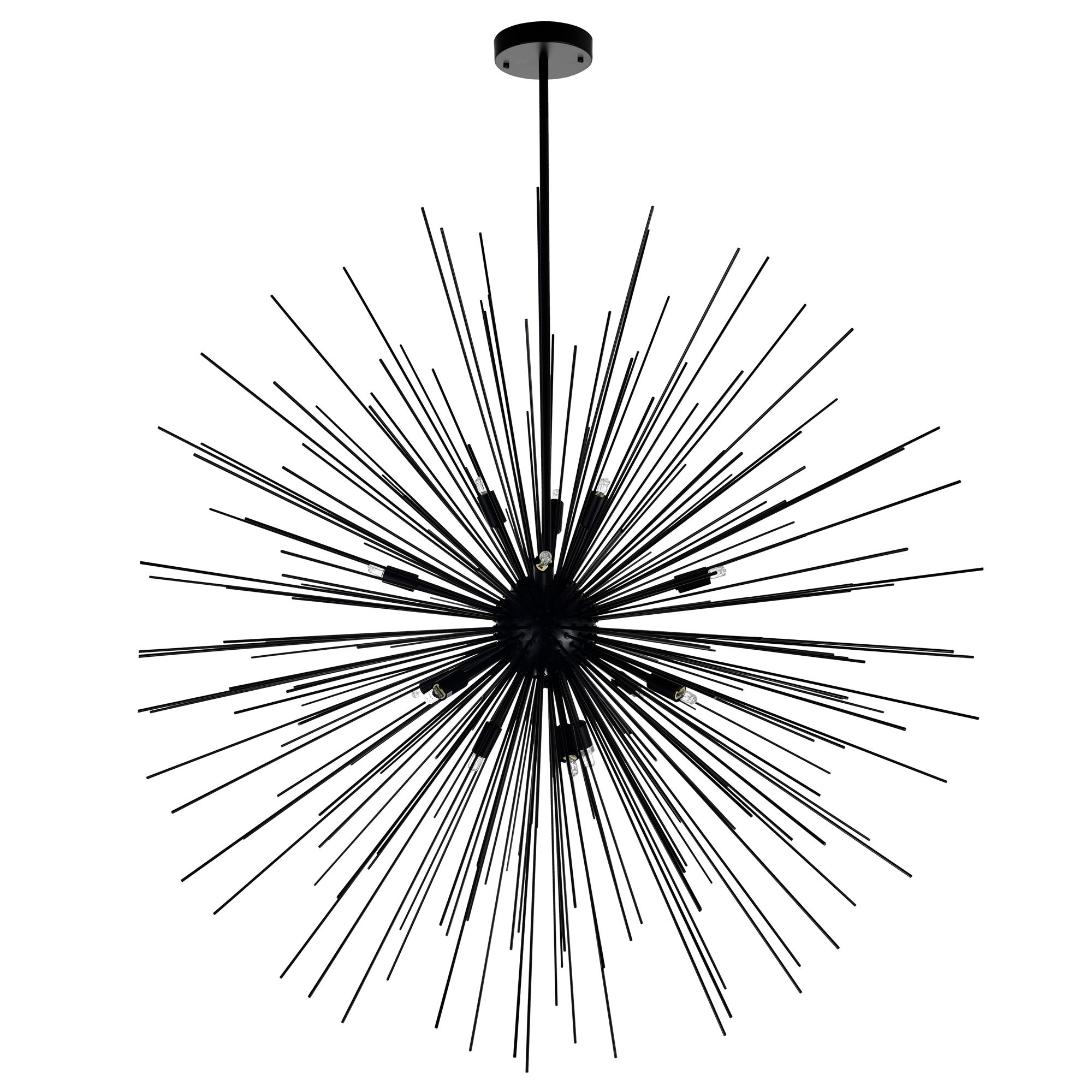 Image 5 Savannah 14 Light 40in Black Chandelier more views