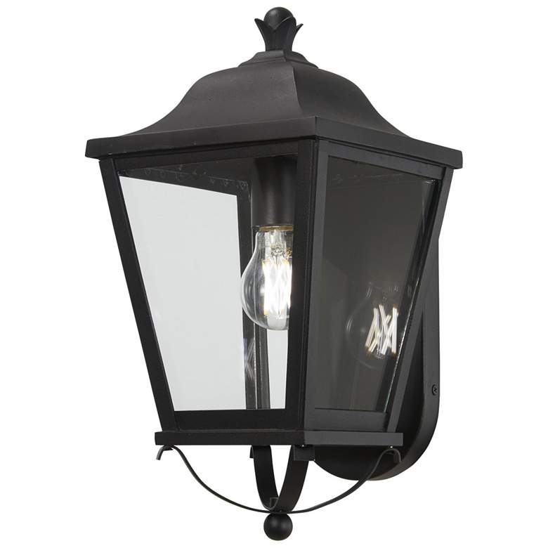 Image 2 Savannah 15 3/4" High Sand Coal Outdoor Wall Light
