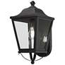 2_Savannah 15 3/4" High Sand Coal Outdoor Wall Light