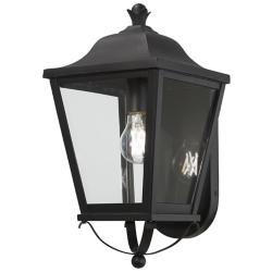 Savannah 15 3/4" High Sand Coal Outdoor Wall Light