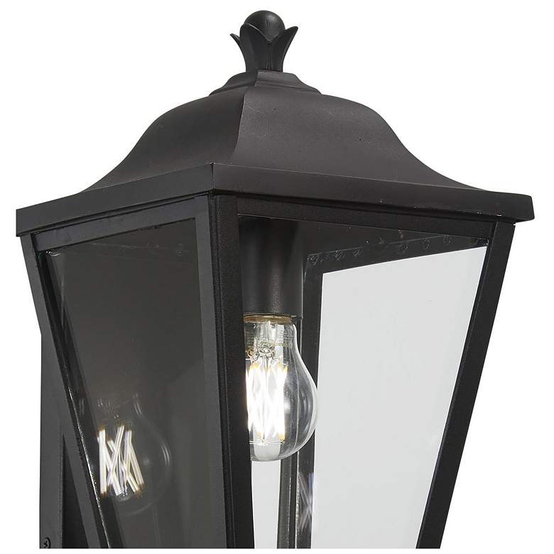 Image 3 Savannah 15 3/4" High Sand Coal Outdoor Wall Light more views