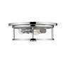 6_Savannah 15 3/4" Wide Chrome 3-Light Ceiling Light more views