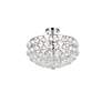 4_Savannah 16" Wide Polished Chrome and Crystal Ceiling Light more views