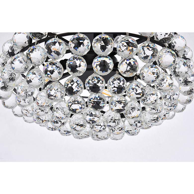 Image 7 Savannah 18" Flush Mount In Black more views