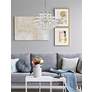 3_Savannah 18" Wide Chrome and Crystal Pendant Light more views