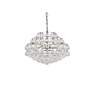 4_Savannah 18" Wide Chrome and Crystal Pendant Light more views