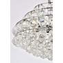 6_Savannah 18" Wide Chrome and Crystal Pendant Light more views