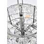 7_Savannah 18" Wide Chrome and Crystal Pendant Light more views