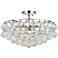 Savannah 18" Wide Chrome Ceiling Light