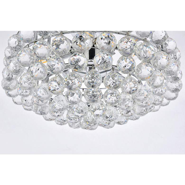 Image 5 Savannah 18" Wide Chrome Ceiling Light more views