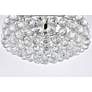 5_Savannah 18" Wide Chrome Ceiling Light more views