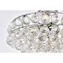 6_Savannah 18" Wide Chrome Ceiling Light more views