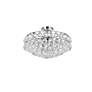 Savannah 18" Wide Chrome Ceiling Light