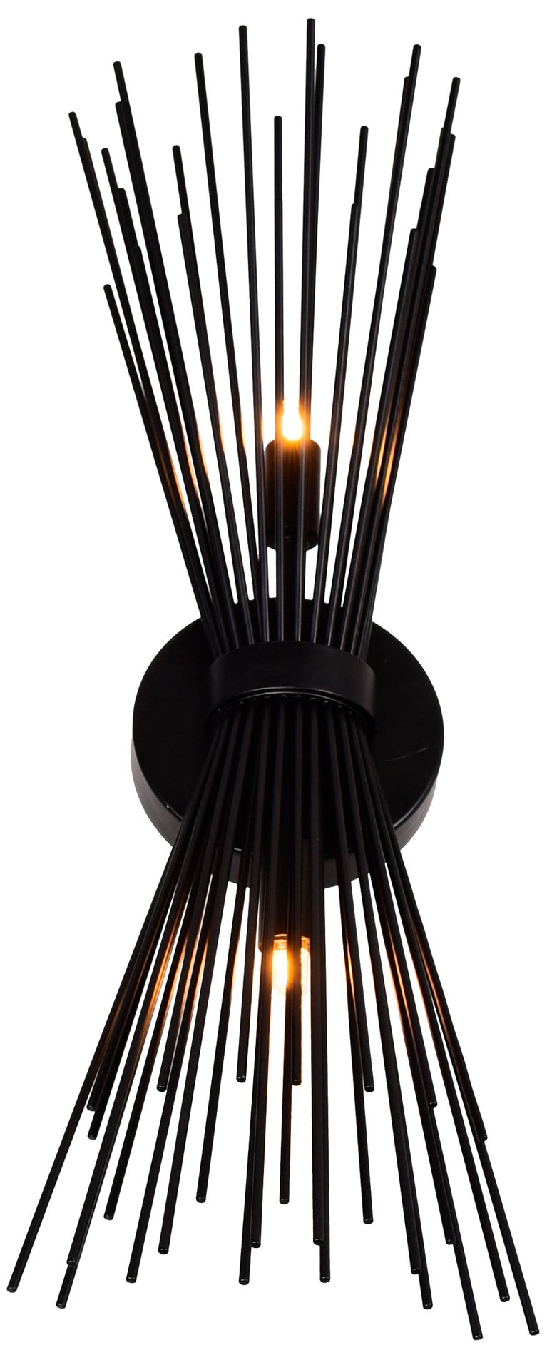 Image 3 Savannah 20" High Black 2-Light LED Wall Sconce more views