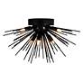 1_Savannah 20" Wide Black 6-Light Ceiling Light