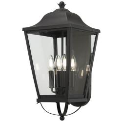 Savannah 21" High Sand Coal Outdoor Wall Light