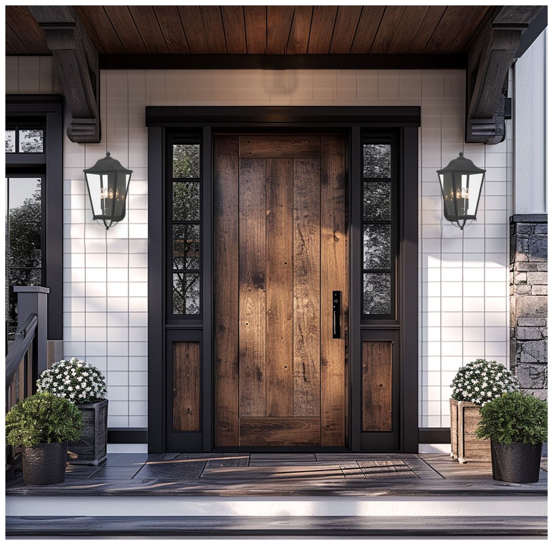 Image 4 Savannah 21" High Sand Coal Outdoor Wall Light more views