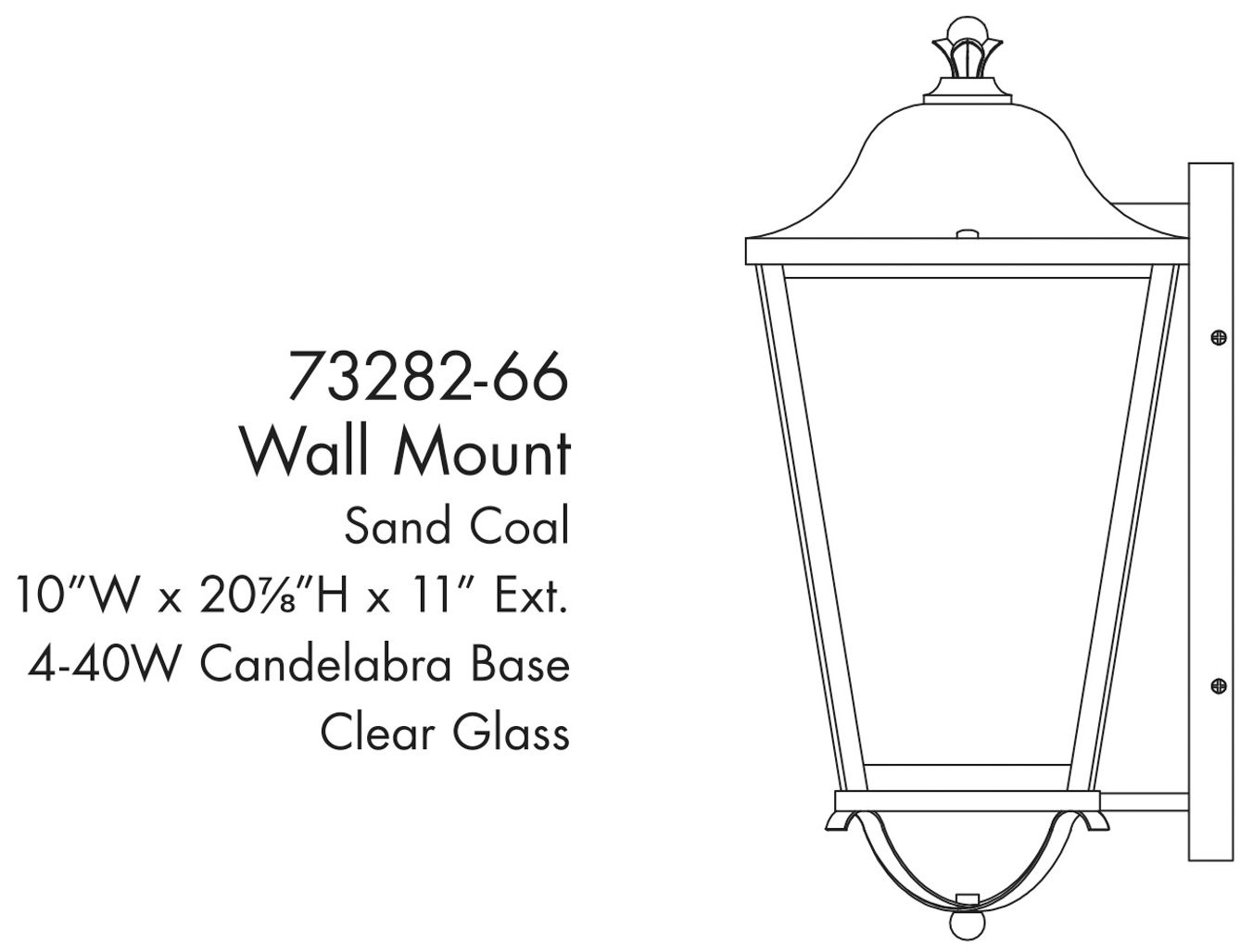 Image 5 Savannah 21" High Sand Coal Outdoor Wall Light more views