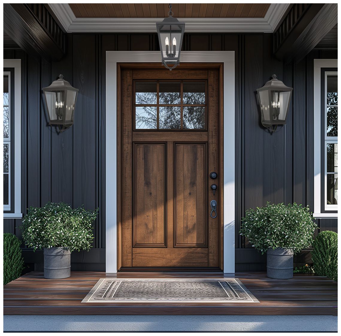 Image 4 Savannah 25 1/2" High Sand Coal 4-Light Outdoor Wall Light more views