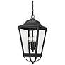 4_Savannah 25 3/4"H Sand Coal 4-Light Outdoor Hanging Light more views