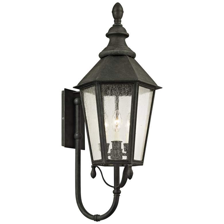 Image 1 Savannah 29 1/2 inch High Vintage Iron Outdoor Wall Light