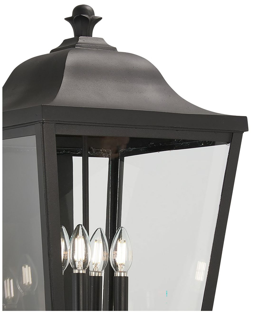 Image 3 Savannah 29 1/4" High Sand Coal 4-Light Outdoor Wall Light more views