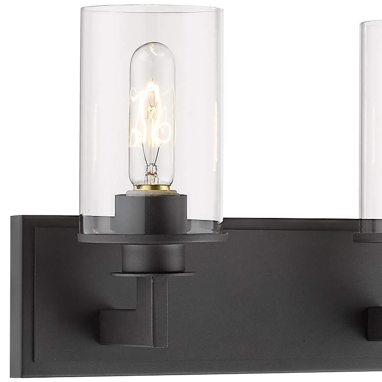 Image 4 Savannah 31 1/2" Wide Bronze 4-Light Vanity Bath Light more views