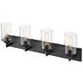 5_Savannah 31 1/2" Wide Bronze 4-Light Vanity Bath Light more views