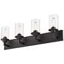 7_Savannah 31 1/2" Wide Bronze 4-Light Vanity Bath Light more views