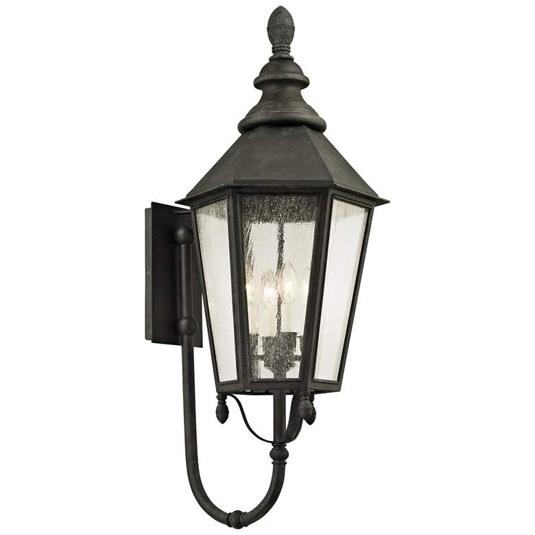 Image 1 Savannah 37" High Vintage Iron Outdoor Wall Light