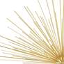 3_Savannah 40" Wide Gold Leaf 14-Light Sputnik Chandelier more views