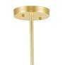 4_Savannah 40" Wide Gold Leaf 14-Light Sputnik Chandelier more views