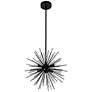 5_Savannah 6 Light Chandelier With Black Finish more views