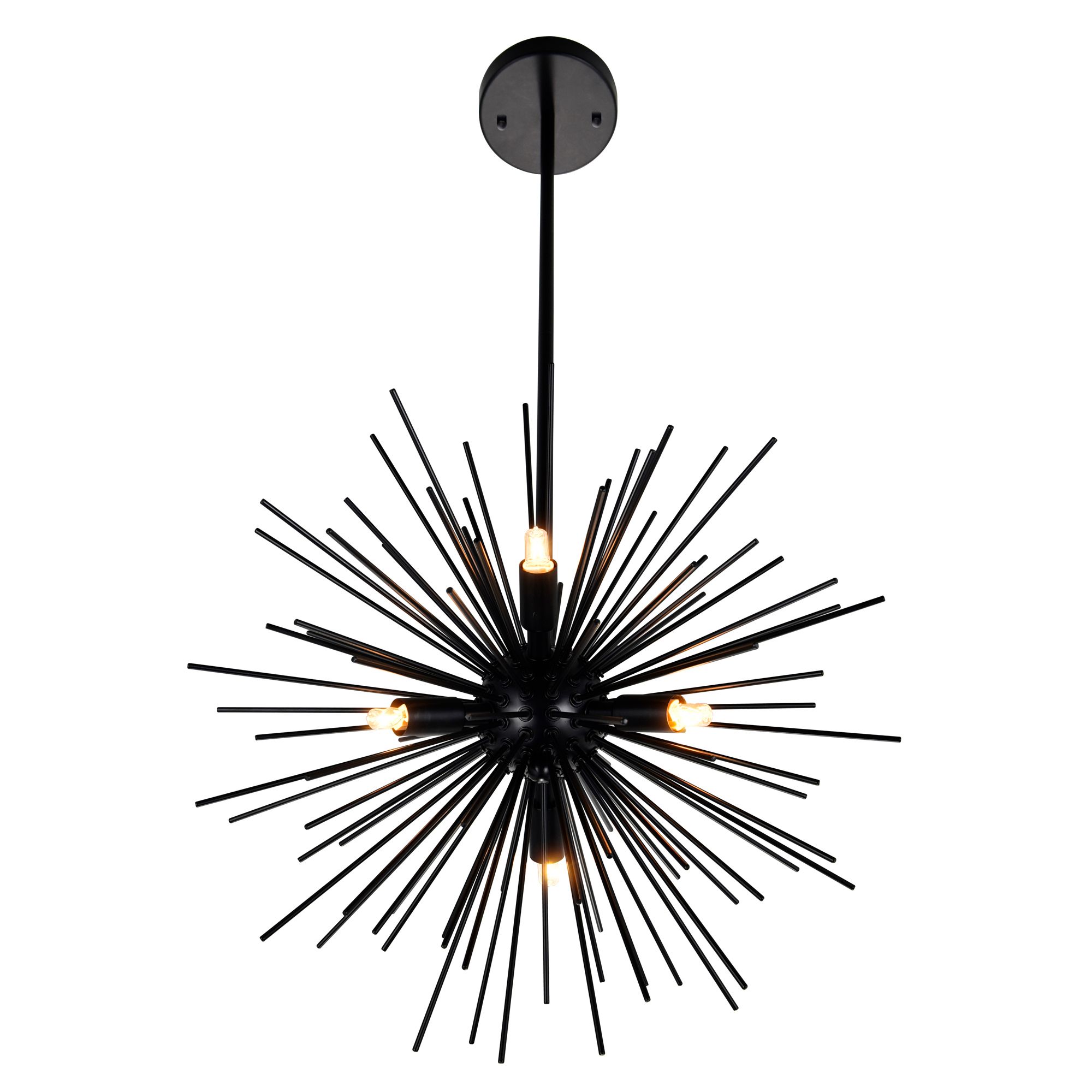 Image 2 Savannah 9 Light 30in Black Chandelier more views