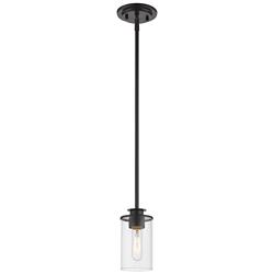 Savannah by Z-Lite Bronze 1 Light Mini Pendant