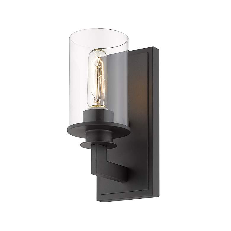 Image 3 Savannah by Z-Lite Bronze 1 Light Wall Sconce more views