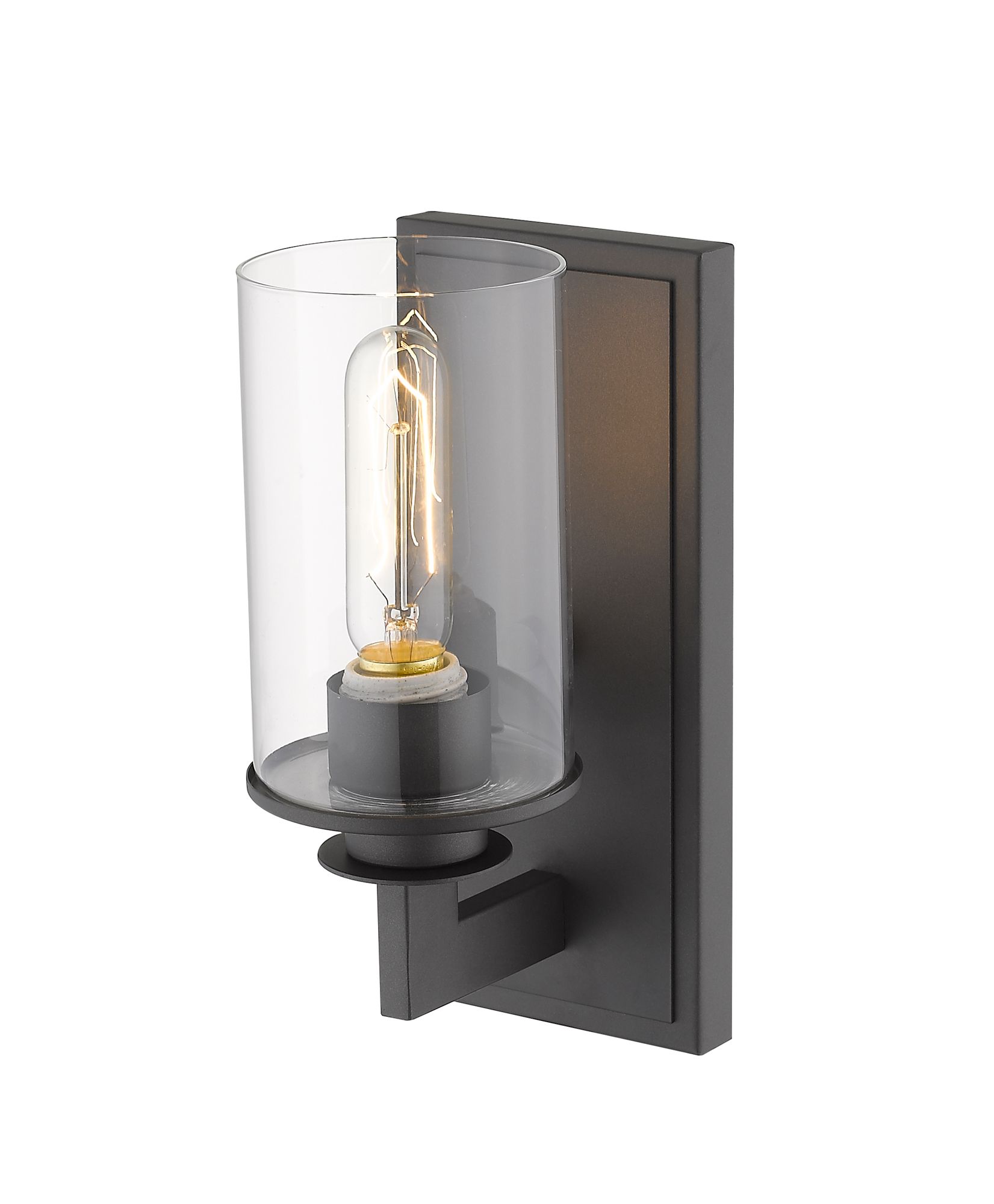 Image 4 Savannah by Z-Lite Bronze 4.5 inch 1 Light Wall Sconce more views