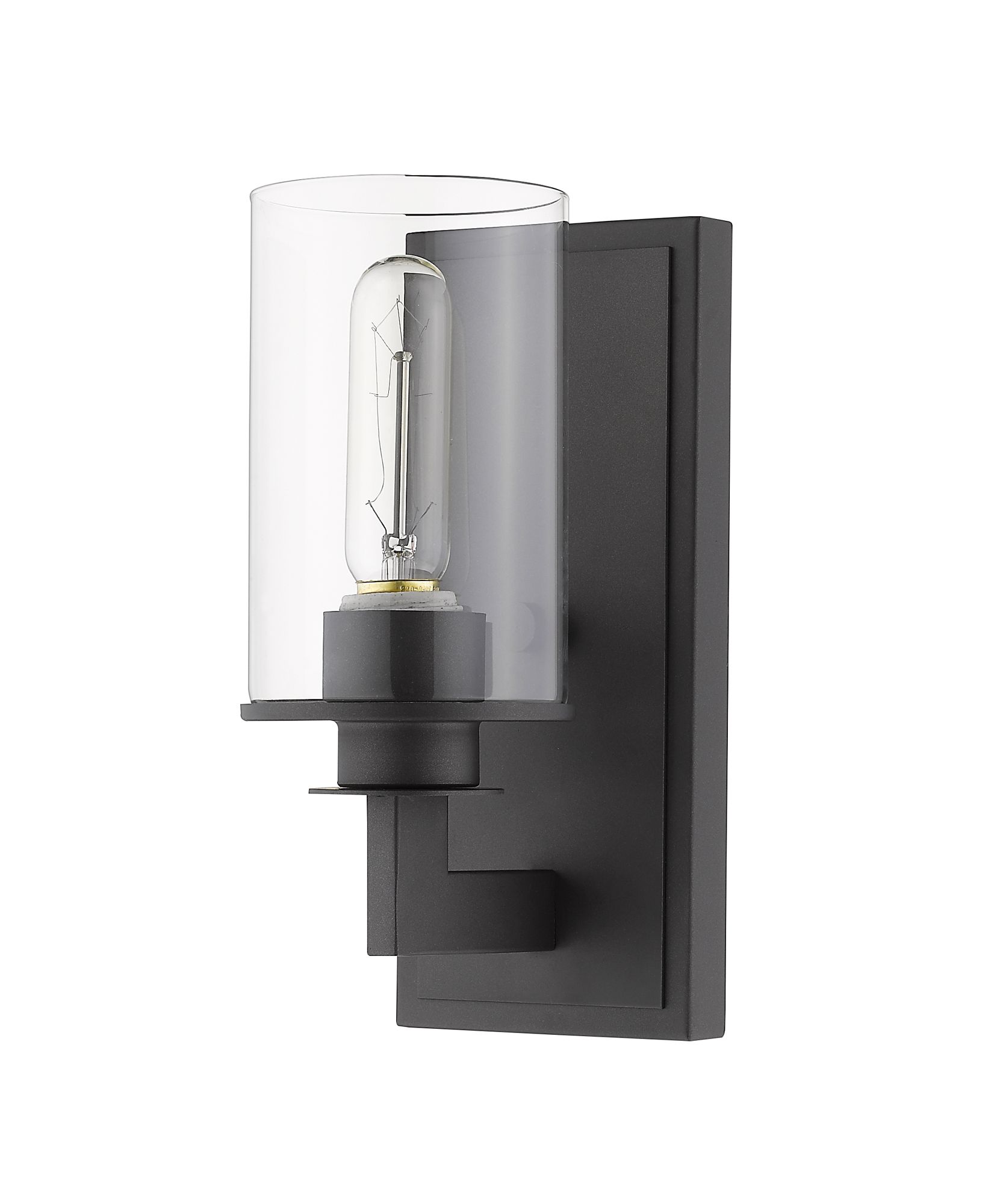 Image 6 Savannah by Z-Lite Bronze 4.5 inch 1 Light Wall Sconce more views